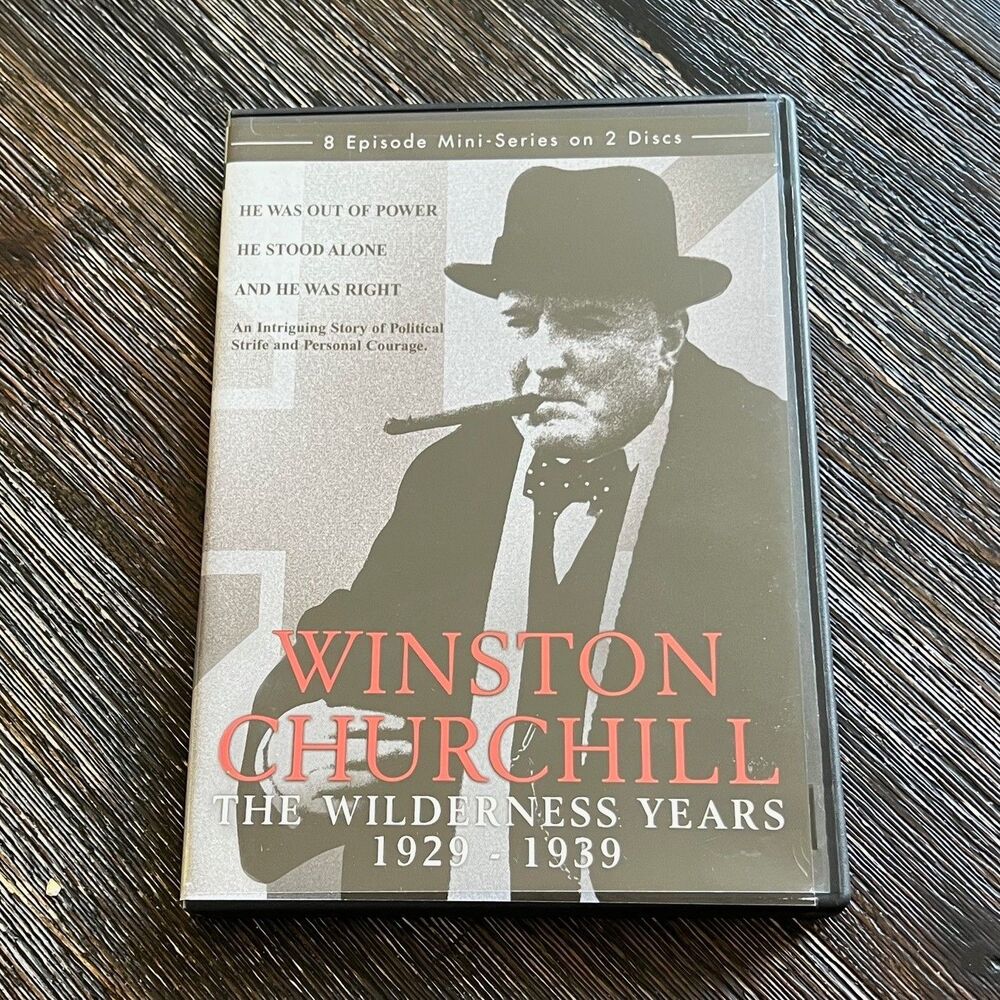 Winston Churchill The Wilderness Years 1929-1939 2 DVD Set 8 Episode Mini-Series
